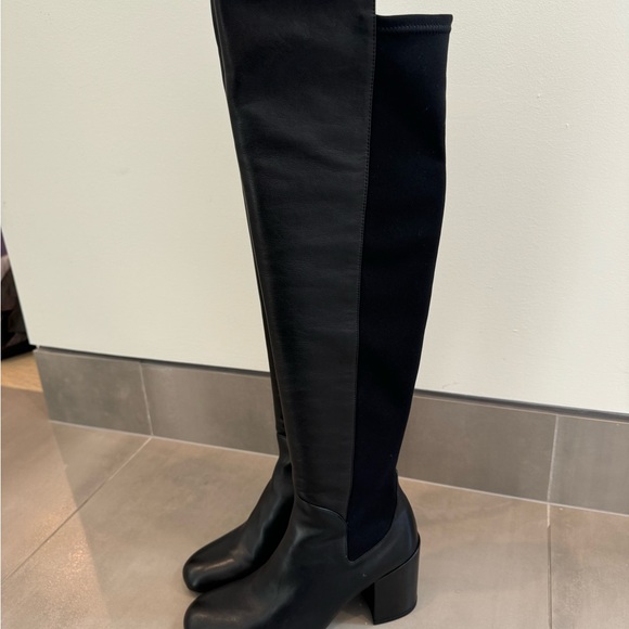 Stuart Weitzman "Halftime" Over the Knee Boots Size 8.0 - Picture 2 of 5